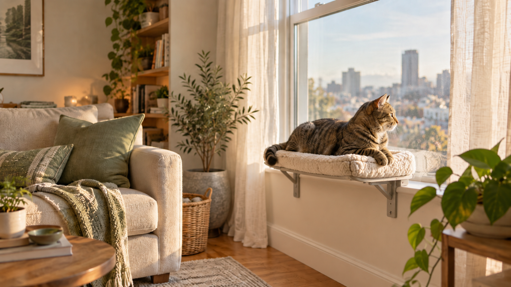 Window Perch for Cats: The Best Space-Saving Solution for Small Apartments